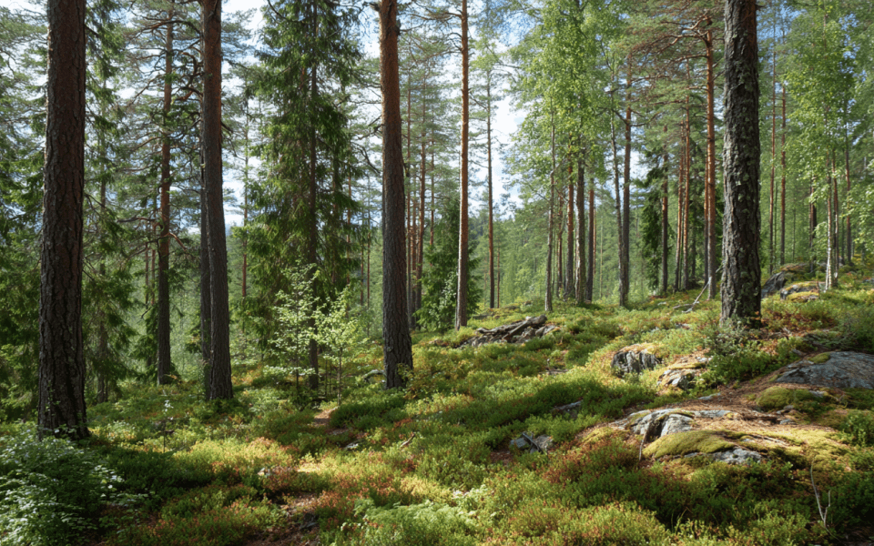 Skogsbild